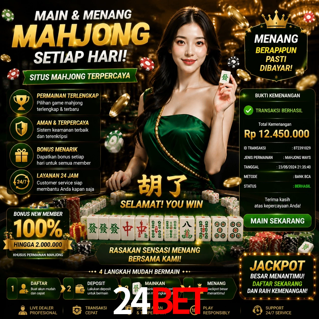 Ganhar e sacar na 24bet